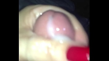 Preview 3 of Massaj Tells Xxx - Red nail hand cum