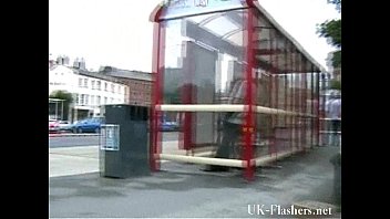 Preview 4 of Home Fam Ly Anal - Busty milf Ginas public nudity and english flashers rude outdoor exhibitionist