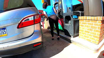Preview 2 of Air India Sex - Insanely transparent leggings - 43yo wife