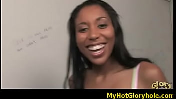 Preview 1 of Pcb Spring Break Sex - Ebony Hottie Swallows Massive Cock Gloryhole 14