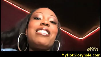 Preview 2 of Anal Creampie Cleaning Hd - Ebony Hottie Swallows Massive Cock Gloryhole 13