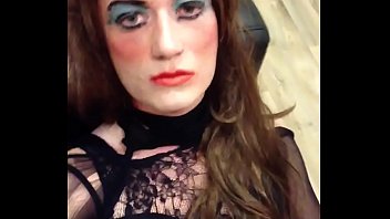 Preview 2 of Sex Fuck Ing - Tranny with cucumber   HUGE cumshot