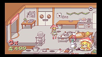 Preview 2 of Big Digi - Futanari Di Funghi [ FUTA Hentai Game ] Ep.1 giving then shemale cum as special sauce in the restaurant !