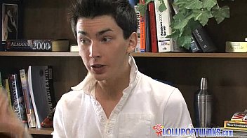 Preview 1 of Www Moments C Com - Cutest Twink Ever Bottoms for a Hot Cock