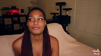 Preview 1 of Ronga Hol Sex Fast Time - Horny Addis Fouche&#039_ Comes Over to Get Teased &amp_ Pounded | Nade Nasty