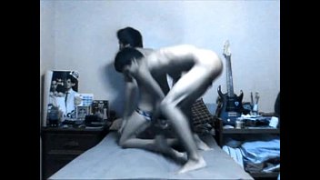 Preview 3 of Double Big Cock Anal - Jovencitos peruanos cachando ri