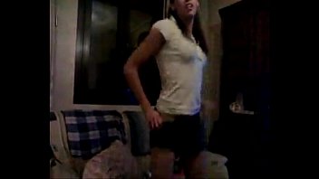 Preview 2 of Somali Girls Boobs - Spanish girl masturbates while dancing with the wii
