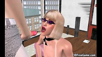 Preview 4 of Asyik Ngentot Di Ganggu Anak - These two sexy 3D big tit shemales are fucking