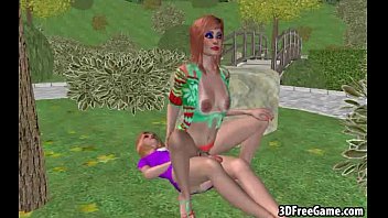 Preview 2 of Xxx Koly Video - These two sexy shemales are fucking outdoors