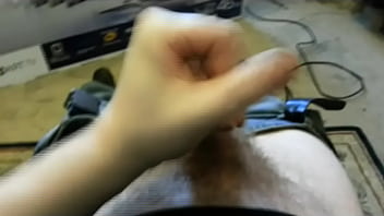 Preview 3 of Sftxearsa - Jerking off my uncut cock until it cums,  foreskin