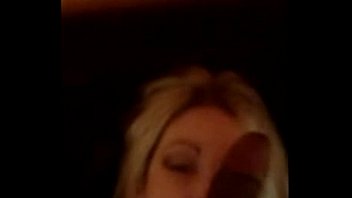 Preview 1 of Indian Housewife Sareen Seducing - blonde girl licks black shaft and blows with throat until the white gush out