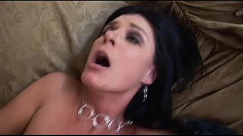 Preview 4 of Kjaneada Clips - Black haired MILF babe with small tits gets fucked