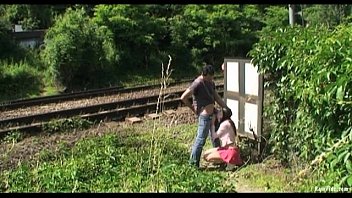 Preview 2 of Arbian Girl - Sex In the City Outdoors Threesome