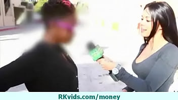 Preview 1 of Mom And Son Hot Smooch - Smooth guy pays amateur chick for sex 2