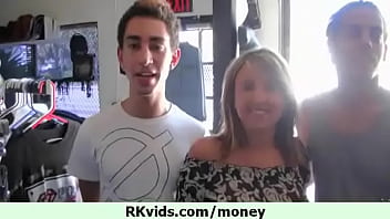 Preview 3 of Bullies Gay - Horny chick fucking for money 5