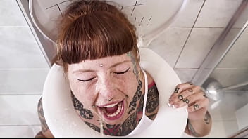 Preview 2 of Desk Mam - PISS HUNGRY TOILET SLUT HARDCORE DEEPTHROATING MESS