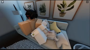 Preview 4 of Nyomi Banxxx Old Man - Me quedo en la casa de mi amiga roblox