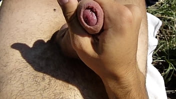 Preview 2 of Long Dong Squirt - Cum in the countryside!