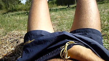 Preview 1 of Long Dong Squirt - Cum in the countryside!