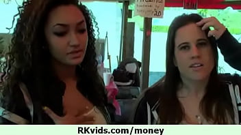 Preview 1 of Big Dicks On Virgins - Girl needs to pay back her debts 16