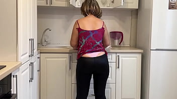 Preview 1 of Cer Xxx - Stepmom framed her big ass and got a dick in it from her stepson