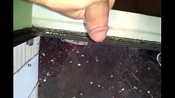 Preview 1 of Mother Riding Son Creampie - Amateur Male Jerking Out A Window