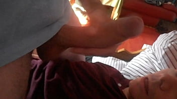 Preview 2 of Seema Aunty Anal - Morning Cum Feed (correct version)