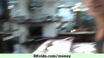 Preview 2 of Toyed Teen - Skilled lover earns money 5