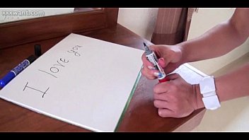 Preview 1 of Lawyer Friend - Lovely shemale in uniform touching a dick