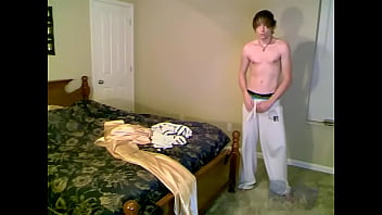 Preview 1 of Mom Seduces Virgin Son - Trace Plays With Himself Through his Underwear