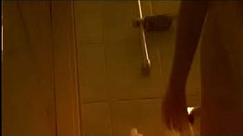 Preview 1 of Girls Fingering Xxxx - Shower voyeur closeup