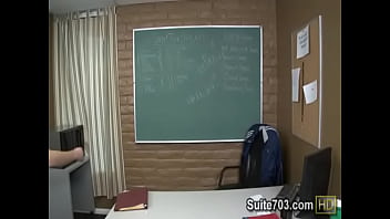 Preview 1 of Xxx January - Lustful gays Jean and Lance hump asses in class only on Suite703