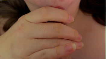 Preview 3 of Anny Sugar Fucking Brother - uncut small dick fucks stepsister&#039_s mouth