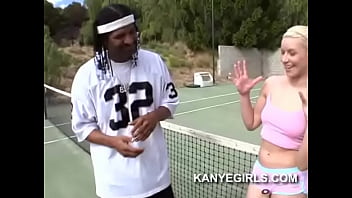 Preview 1 of Rogers Gangbang - Hot white girl wants the black cock