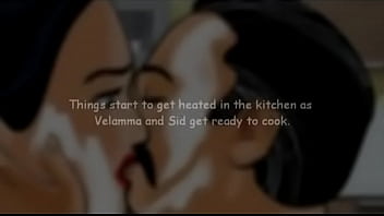 Preview 2 of Dangdut Heels - Velamma Episode 24 - Cooking with Ass