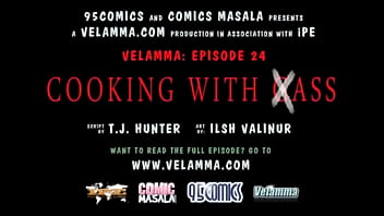 Preview 4 of Dangdut Heels - Velamma Episode 24 - Cooking with Ass