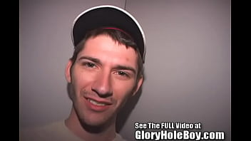 Preview 1 of Indian Xxxx Big Black - Skinny young latino Anthony goes to the gloryhole