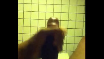 Preview 2 of Gopanty Twirl - Jerking off in the bathroom
