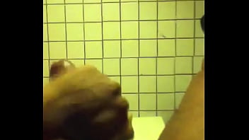 Preview 3 of Gopanty Twirl - Jerking off in the bathroom