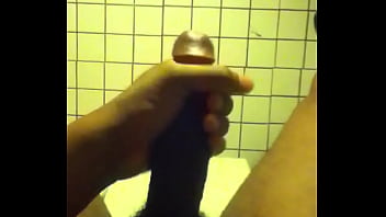Preview 1 of Gopanty Twirl - Jerking off in the bathroom