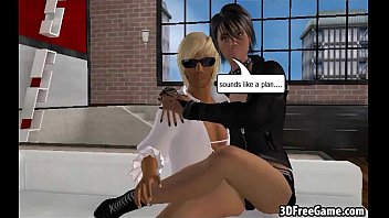 Preview 2 of Seachasian Ghetto - She is a sexy 3D big tit brunette who is riding a cock