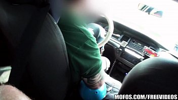 Preview 2 of Black Teens Wetting Panties - Amateur voyeur gives a BJ in a taxi