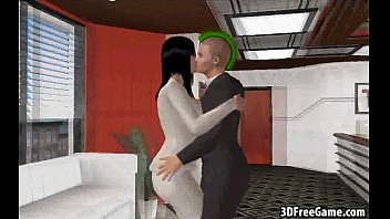 Preview 1 of Call Friends - This sexy 3D brunette babe is fucked and she gets eaten out