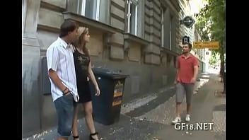 Preview 2 of 16sal Larhki - Stare at this brunette stranger banging