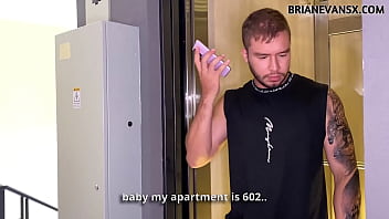 Preview 1 of Finger In Ass First Time - POV My neighbor is a beautiful redhead with big tits who wants to fuck me - Brian Evansx