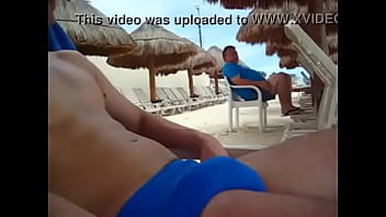 Preview 3 of Sunny Leoan Full - Ense&ntilde_ando pene en la playa.