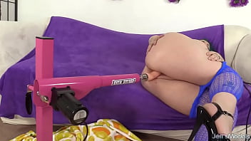 Preview 4 of Indian Xxx Kannada Videos - Plump Hottie Nova Jade Enjoys a Piston Powered Machine Fucking