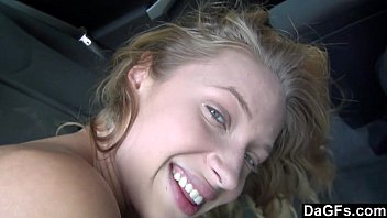 Preview 3 of Dog Garls Xxx Donkey Garls Xxx - Car Handjob While Driving