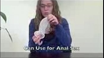 Preview 4 of Faxe Kantor - Girl Showing FEMALE CONDOM - YouTube.3GP