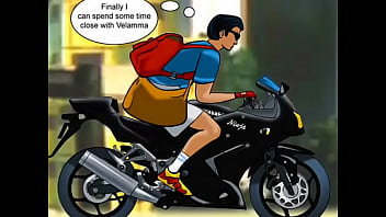 Preview 2 of Son Teaching Mom A Lesson - Velamma Episode 1 - The Beginning